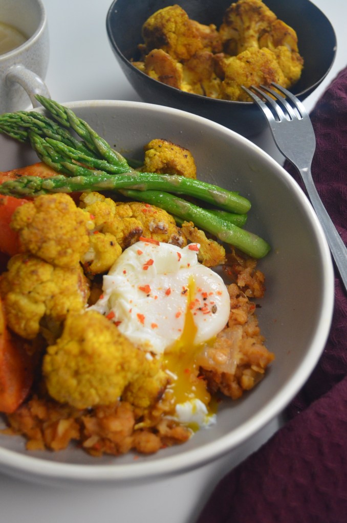 Cauliflower and Lentils Bowl