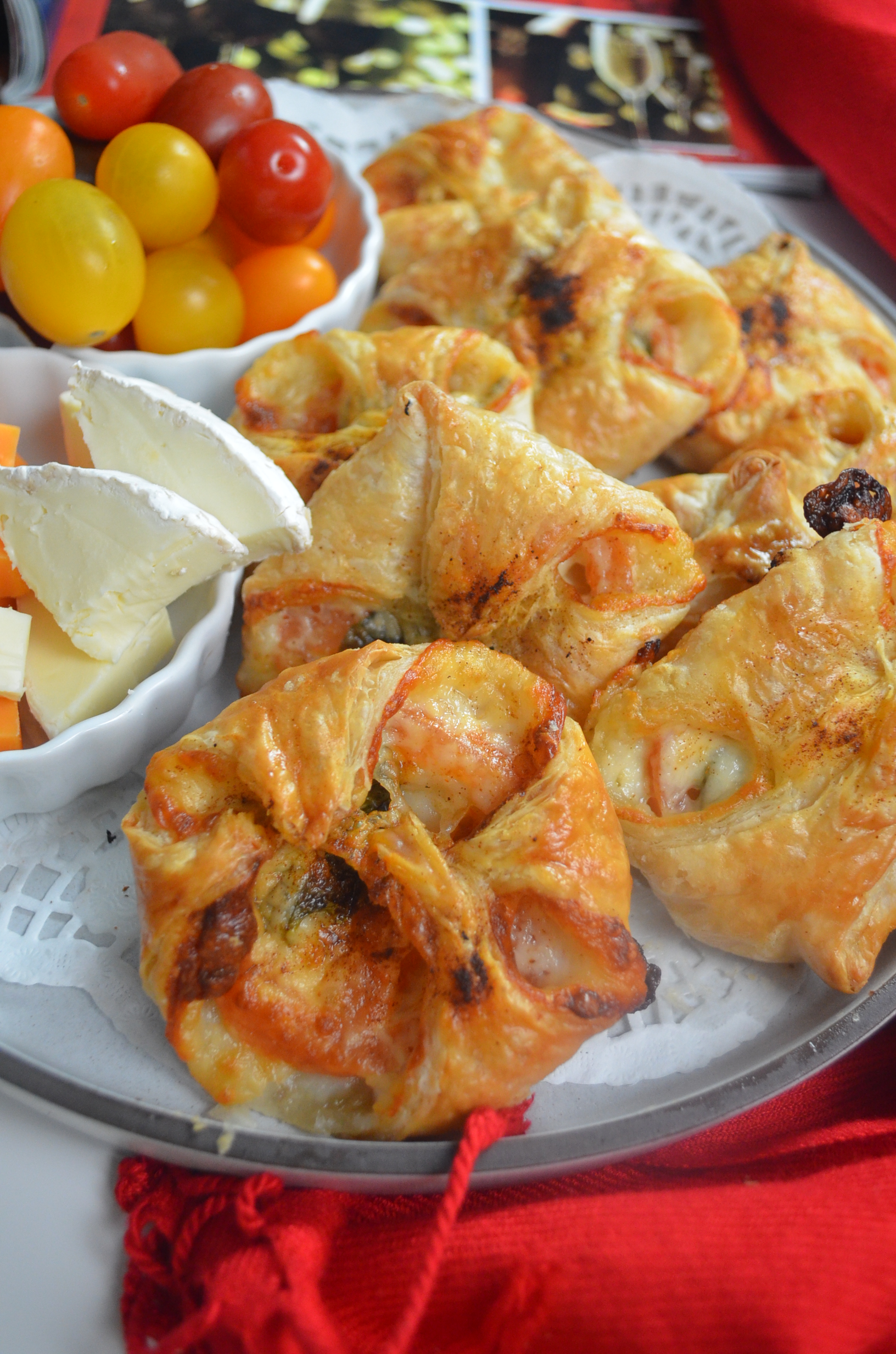 Small Batch Margherita Puff Pastry Bites