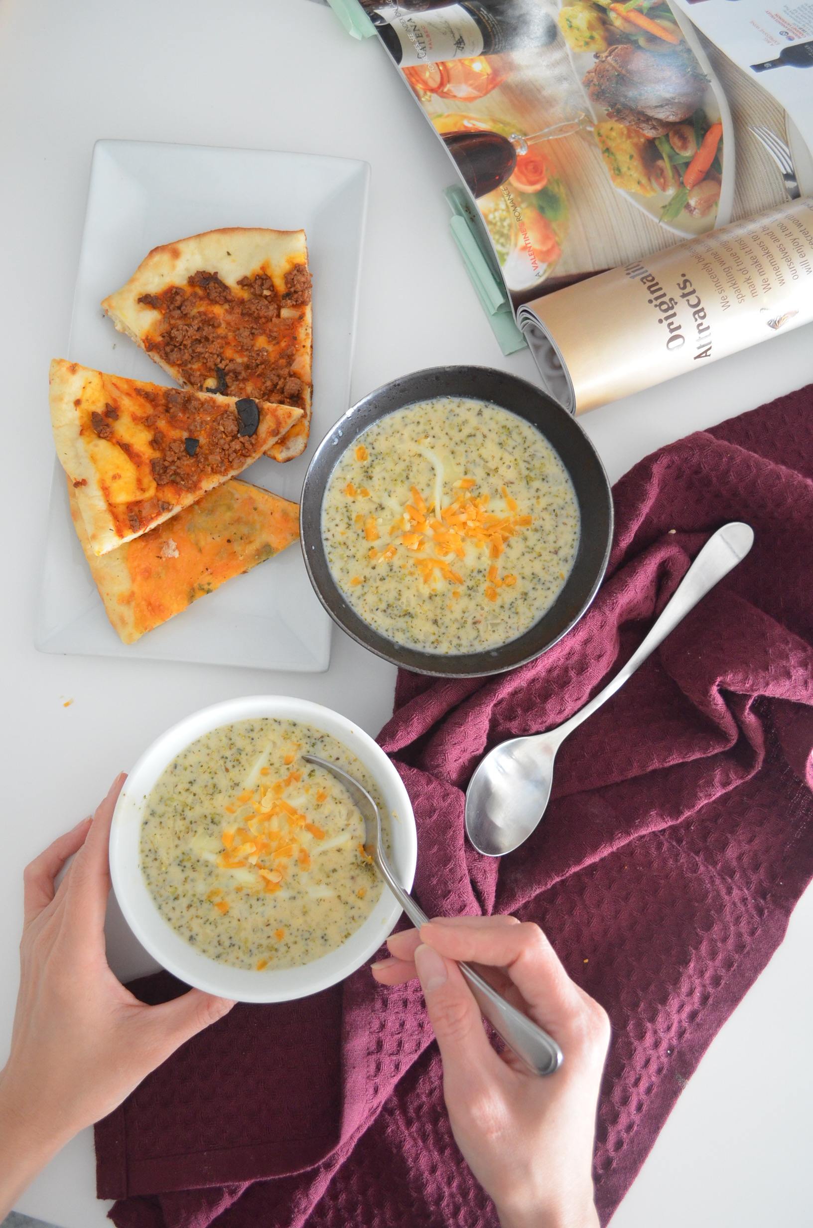 Small Batch Broccoli Soup
