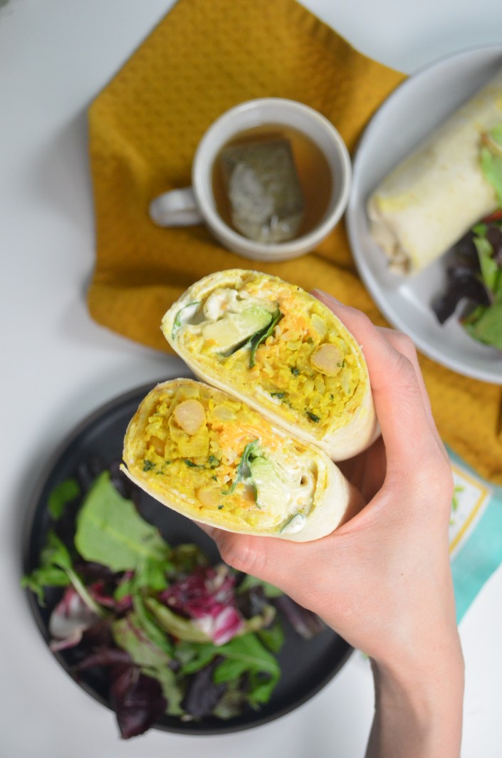 chickpea wrap