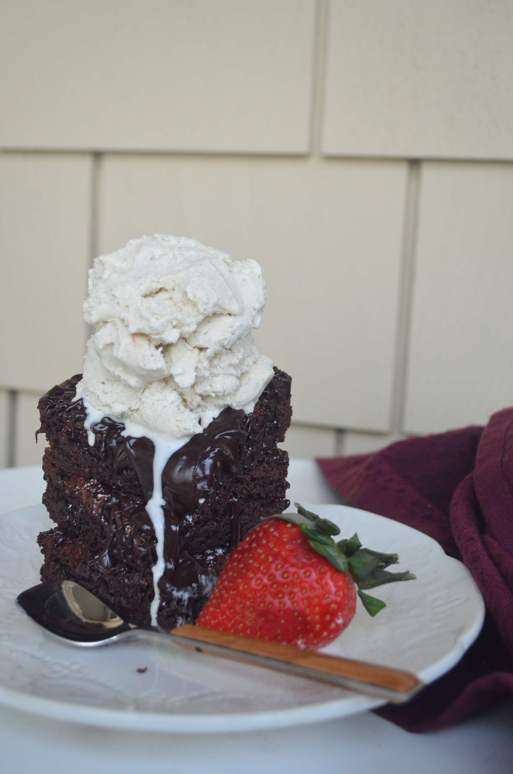 small batch fudgy cocoa brownie