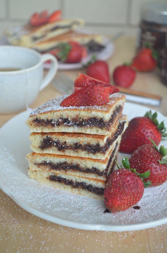small batch nutella pancake
