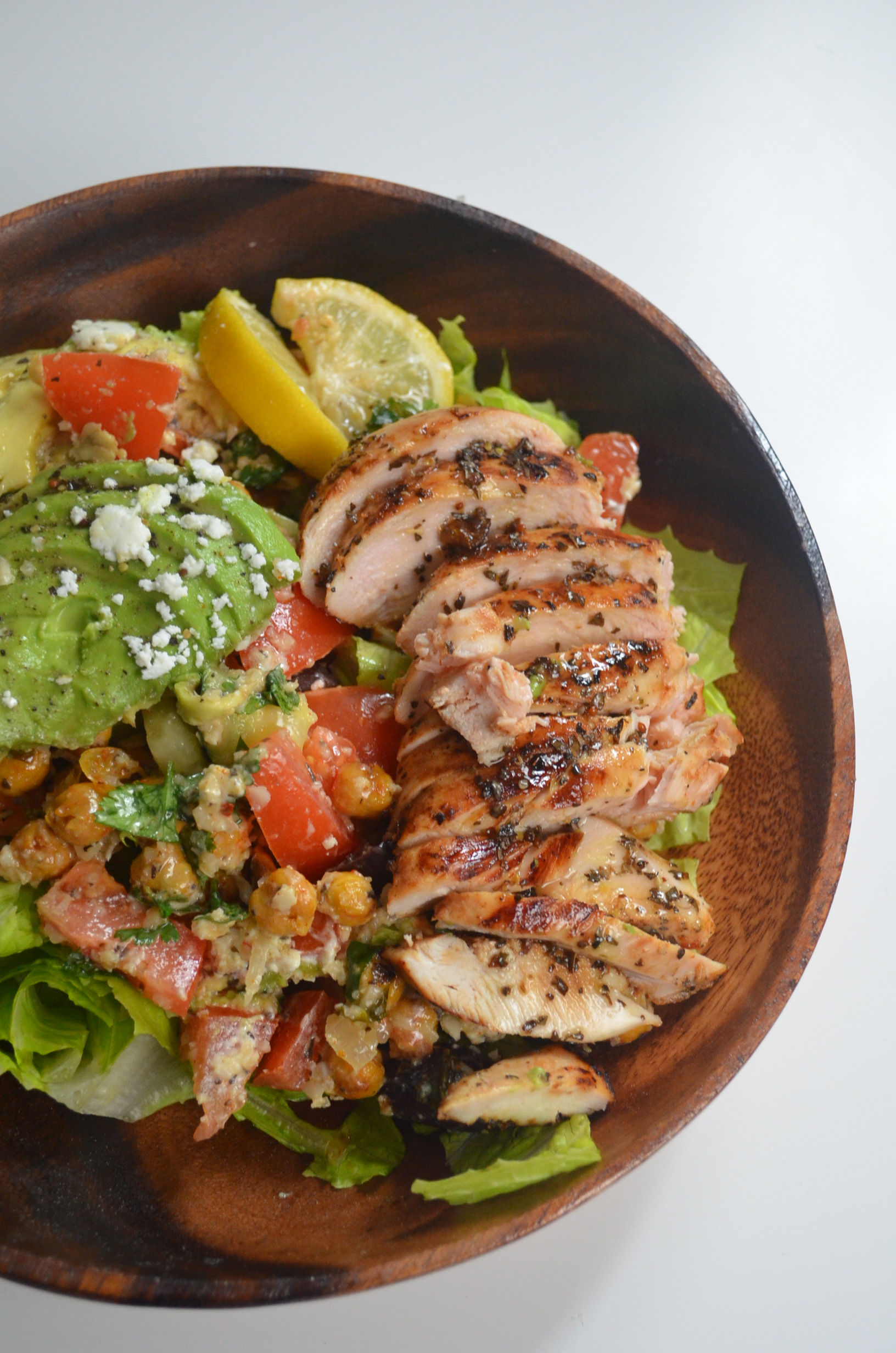 Chickpeas Chicken Salad