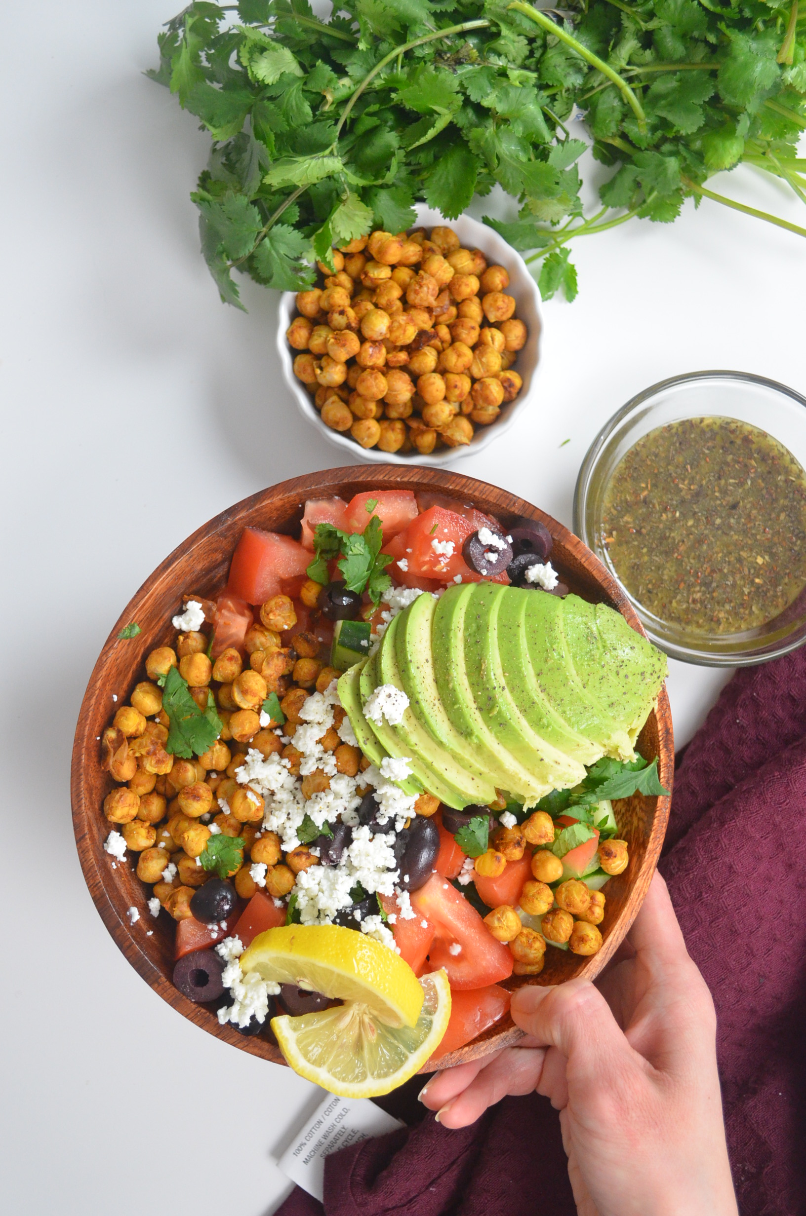 Mediterranean Chickpeas Salad