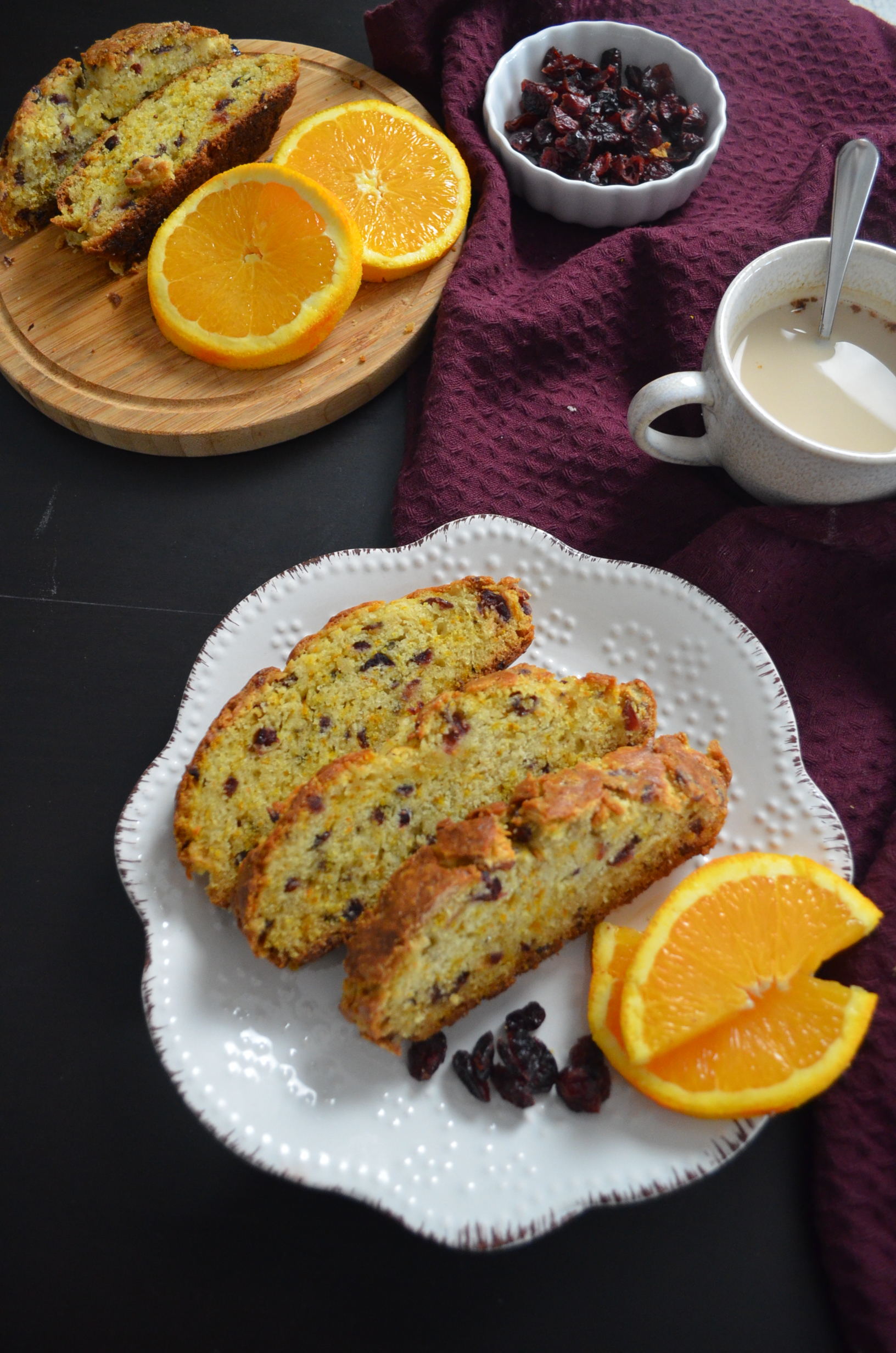 Small Batch Orange Cranberry Irish Soda Bread By SweetNSpicyLiving