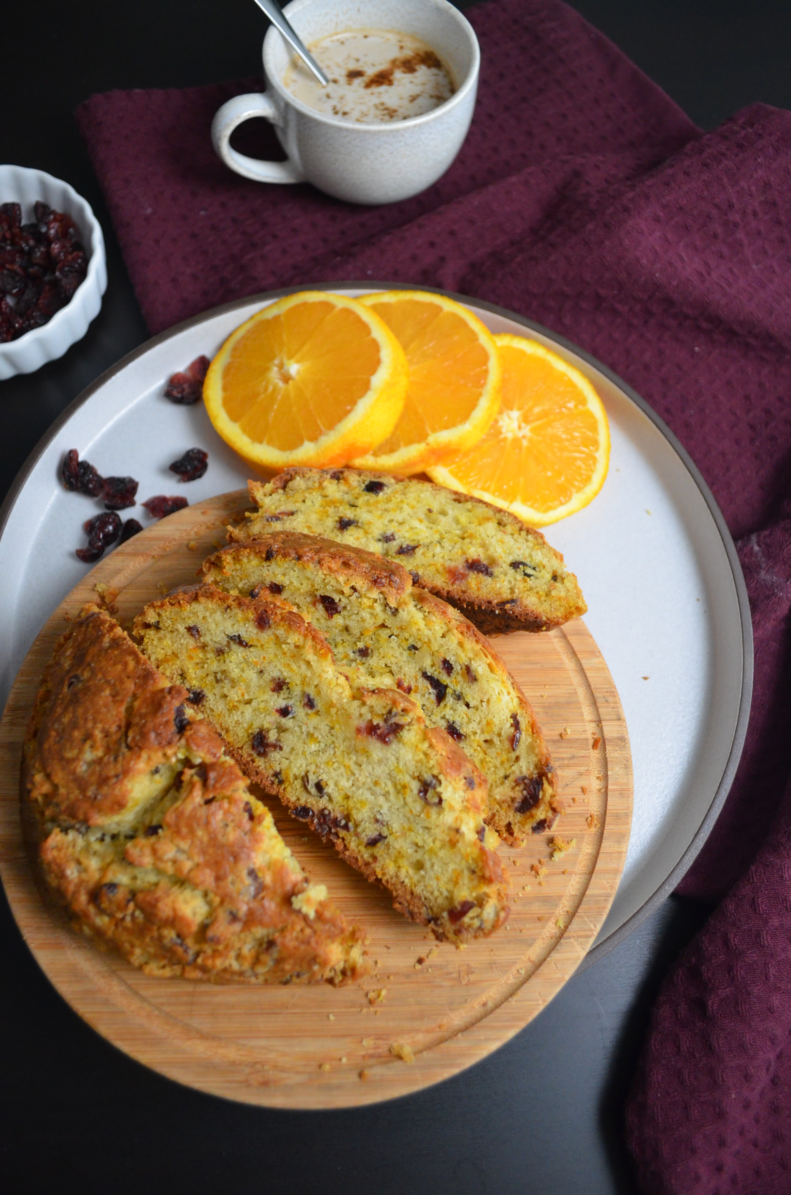 Small Batch Orange Cranberry Irish Soda Bread