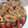 Strawberry Cream Cheese Banana&nbsp;Bread