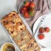 Strawberry Cream Cheese Swirl Banana Bread By SweetnSpicyLiving
