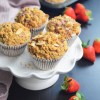 Gluten Free Strawberry Streusel Banana&nbsp;Muffin