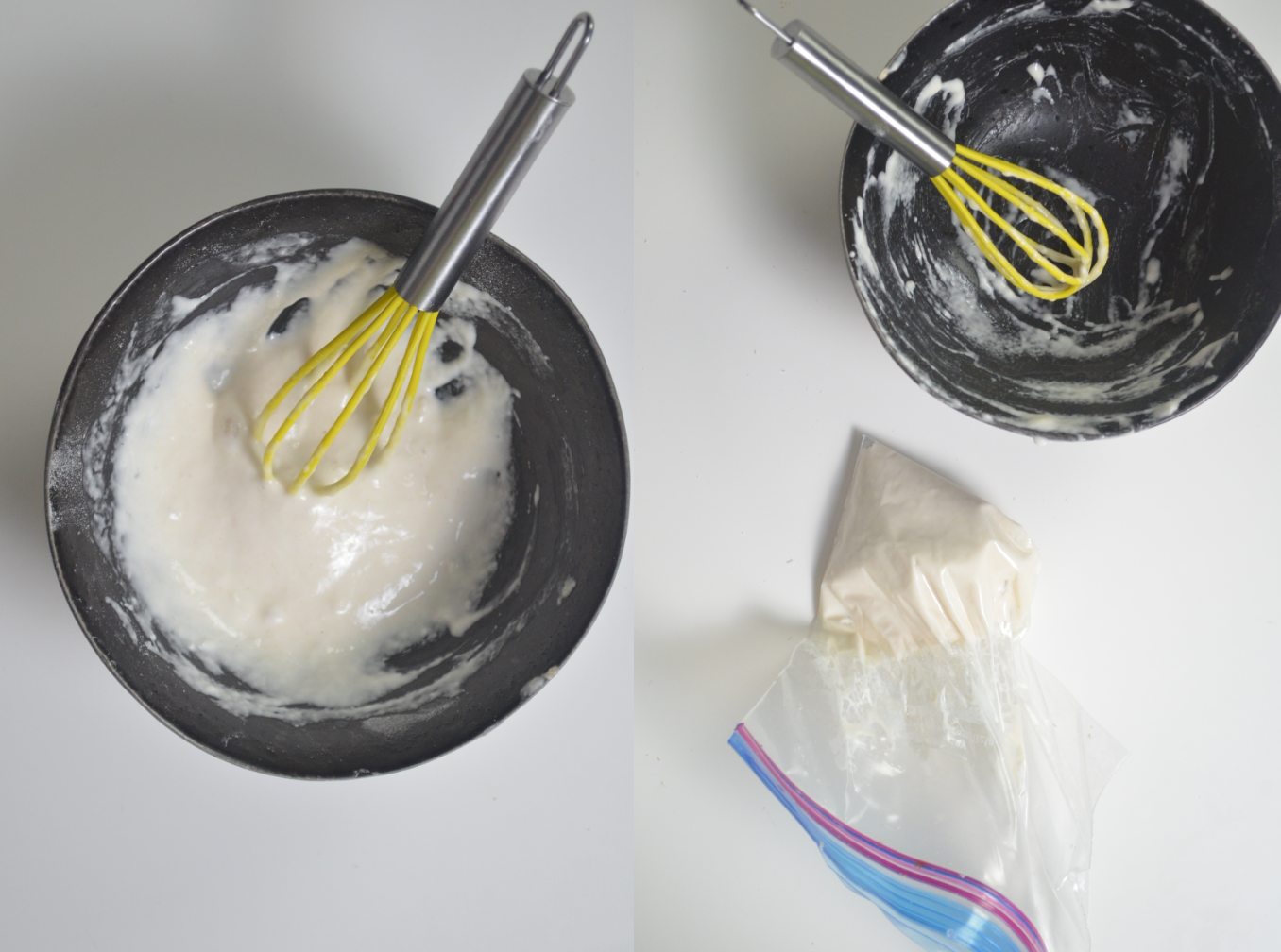 Hot Cross Buns Flour Mixture Collage