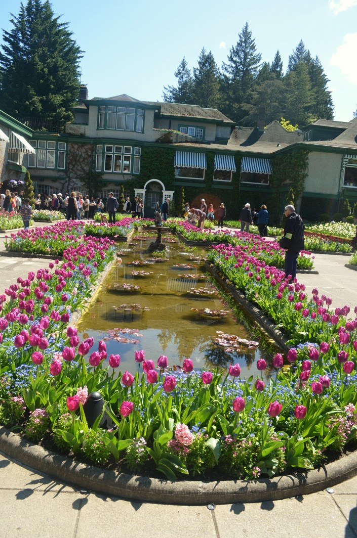 Italian Garden at Butchart Garden
