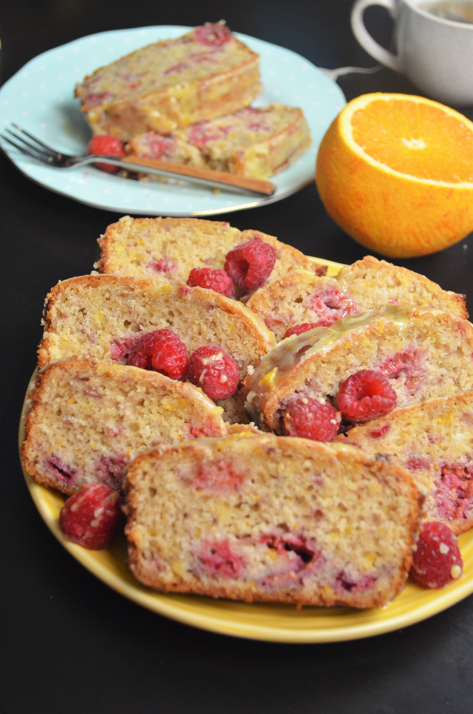 Raspberry and Orange Bread