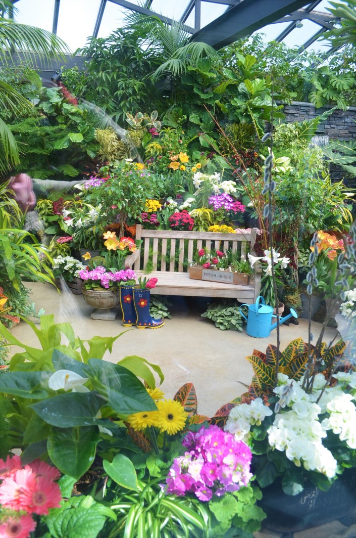 Show Green House at Butchart Garden