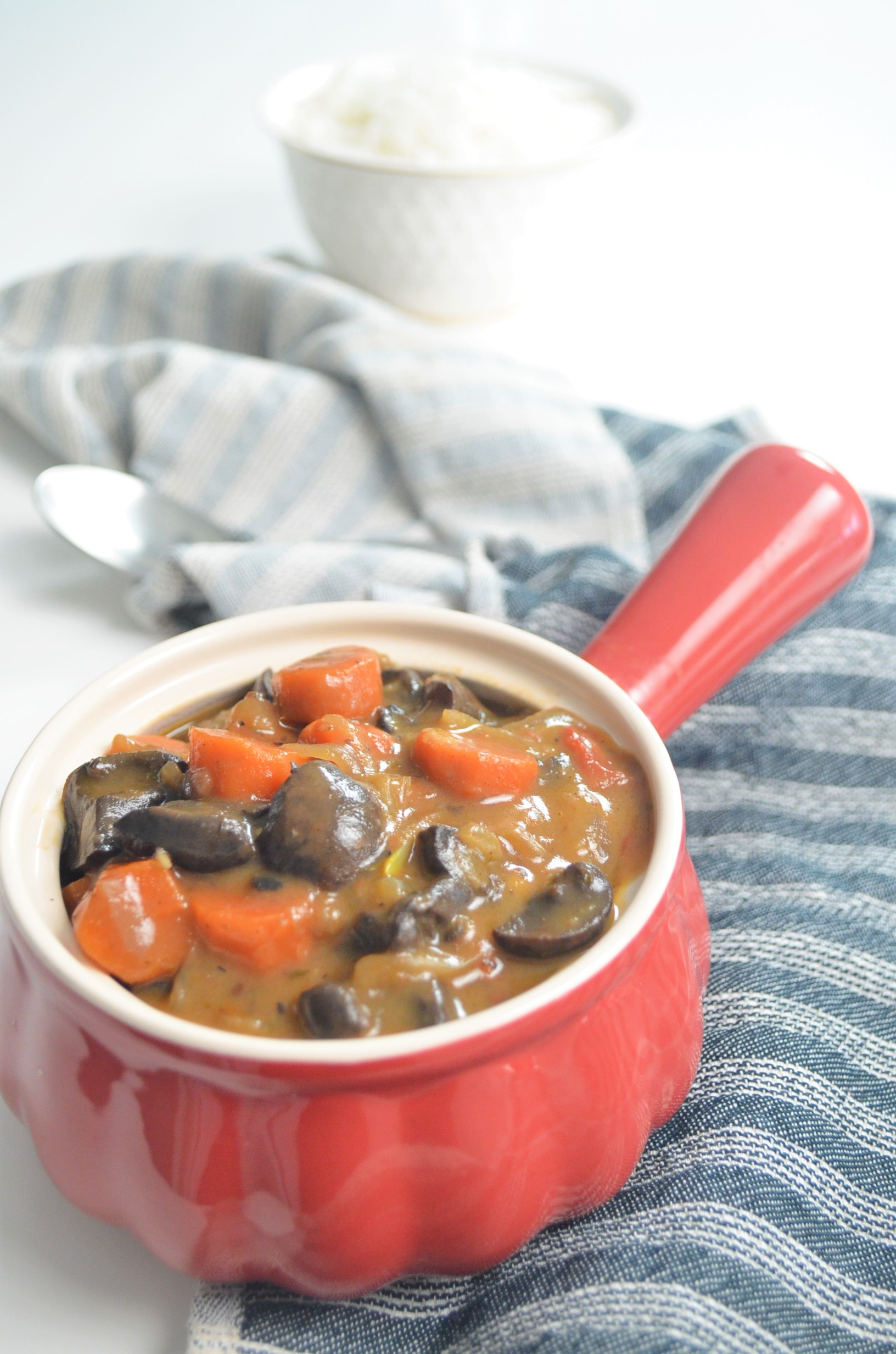 Small Batch Mushroom Bourguignon For Two By SweetnSpicyLiving