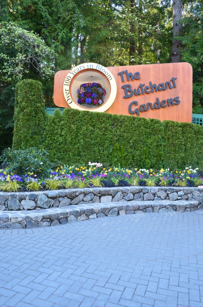 The Butchart Gardens April 2019