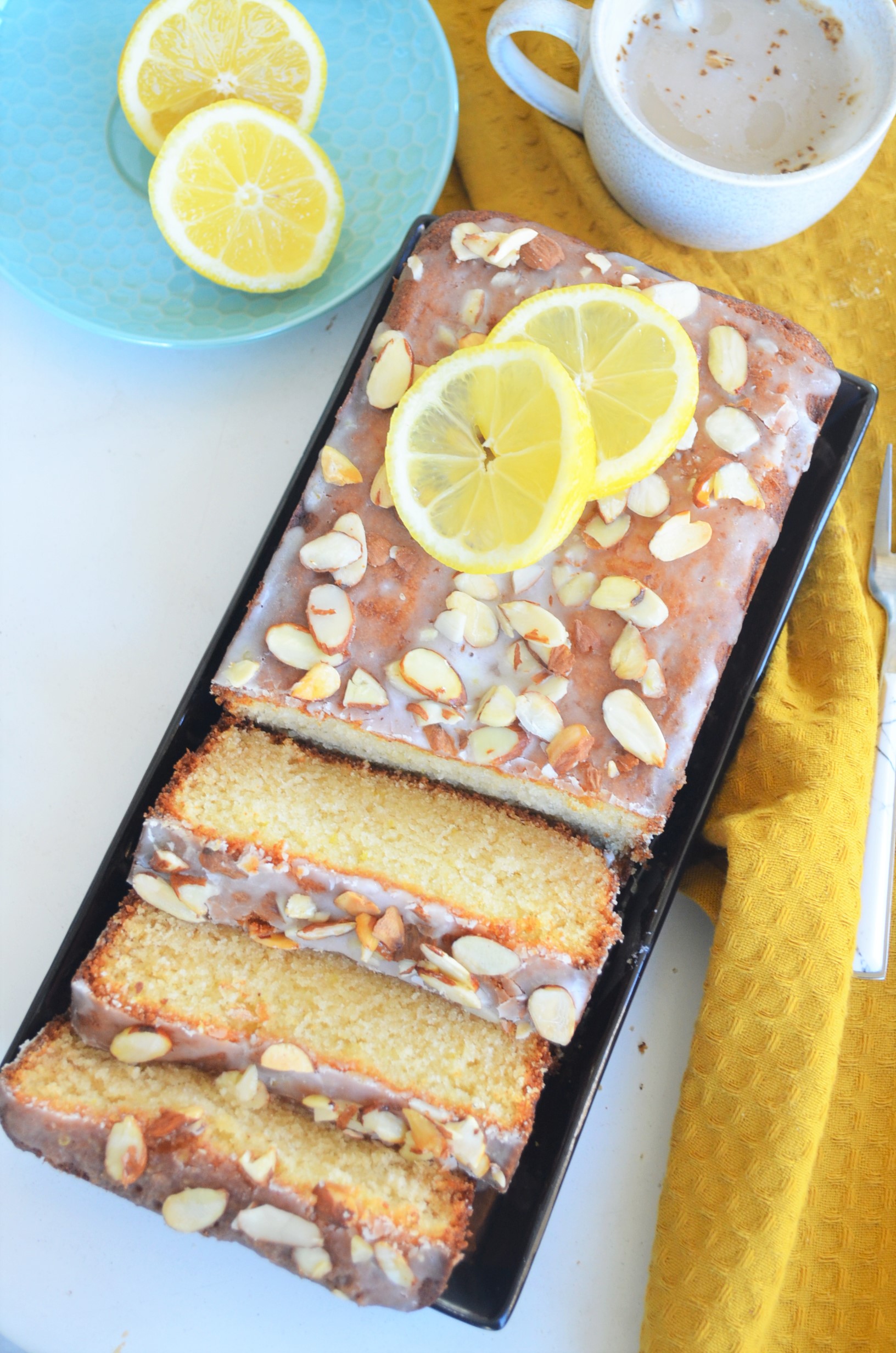 Almond Ricotta Loaf Cake SweetNSpicyLiving
