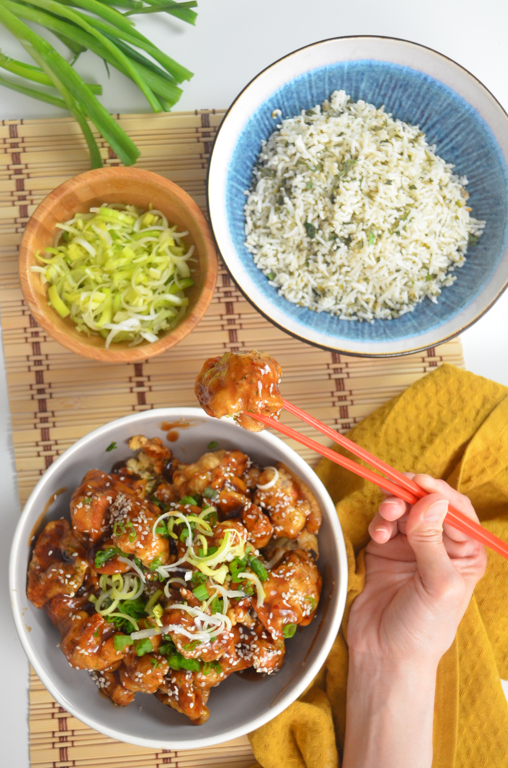 Meat Free Monday Cauliflower Teriyaki Sesame