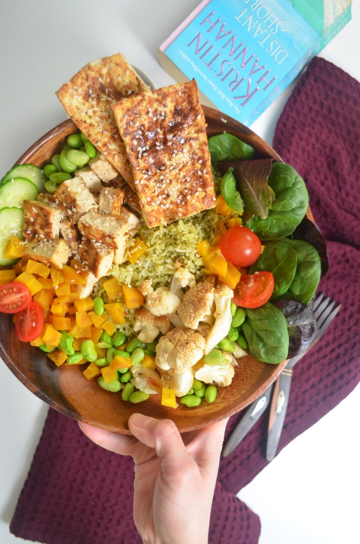 Simple Tofu Buddha Bowl