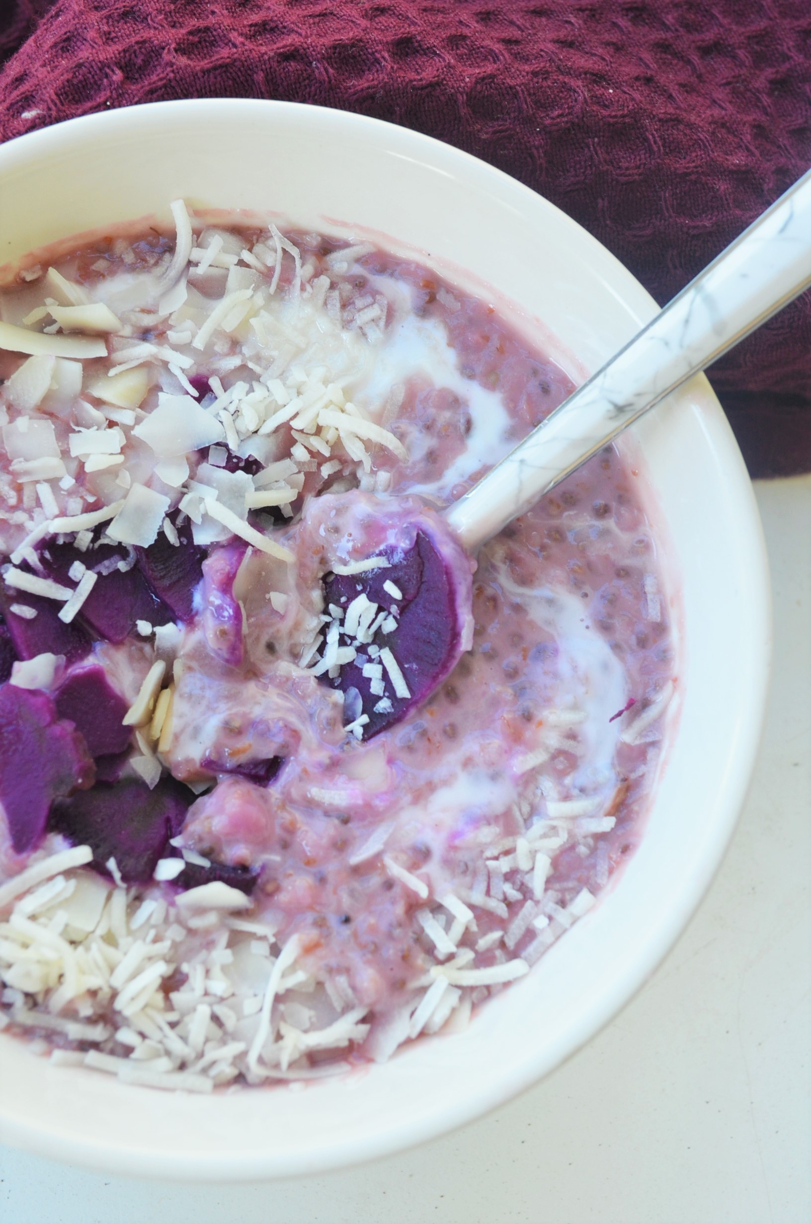 Single Serving Purple Yam Oatmeal