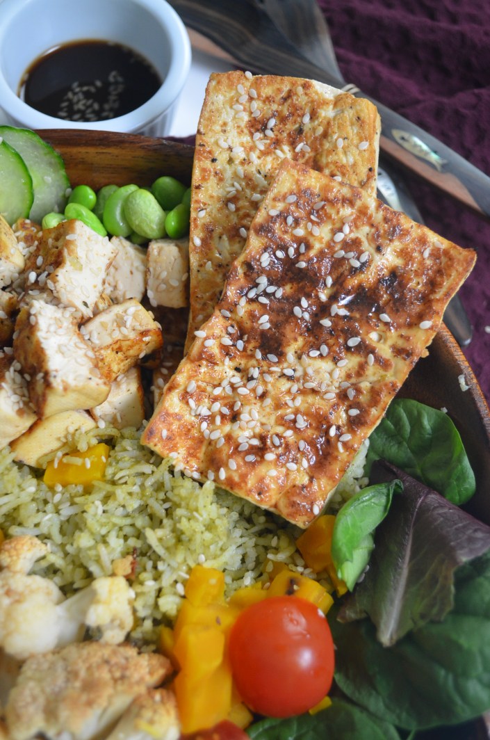 Teriyaki Tofu Buddha Bowl