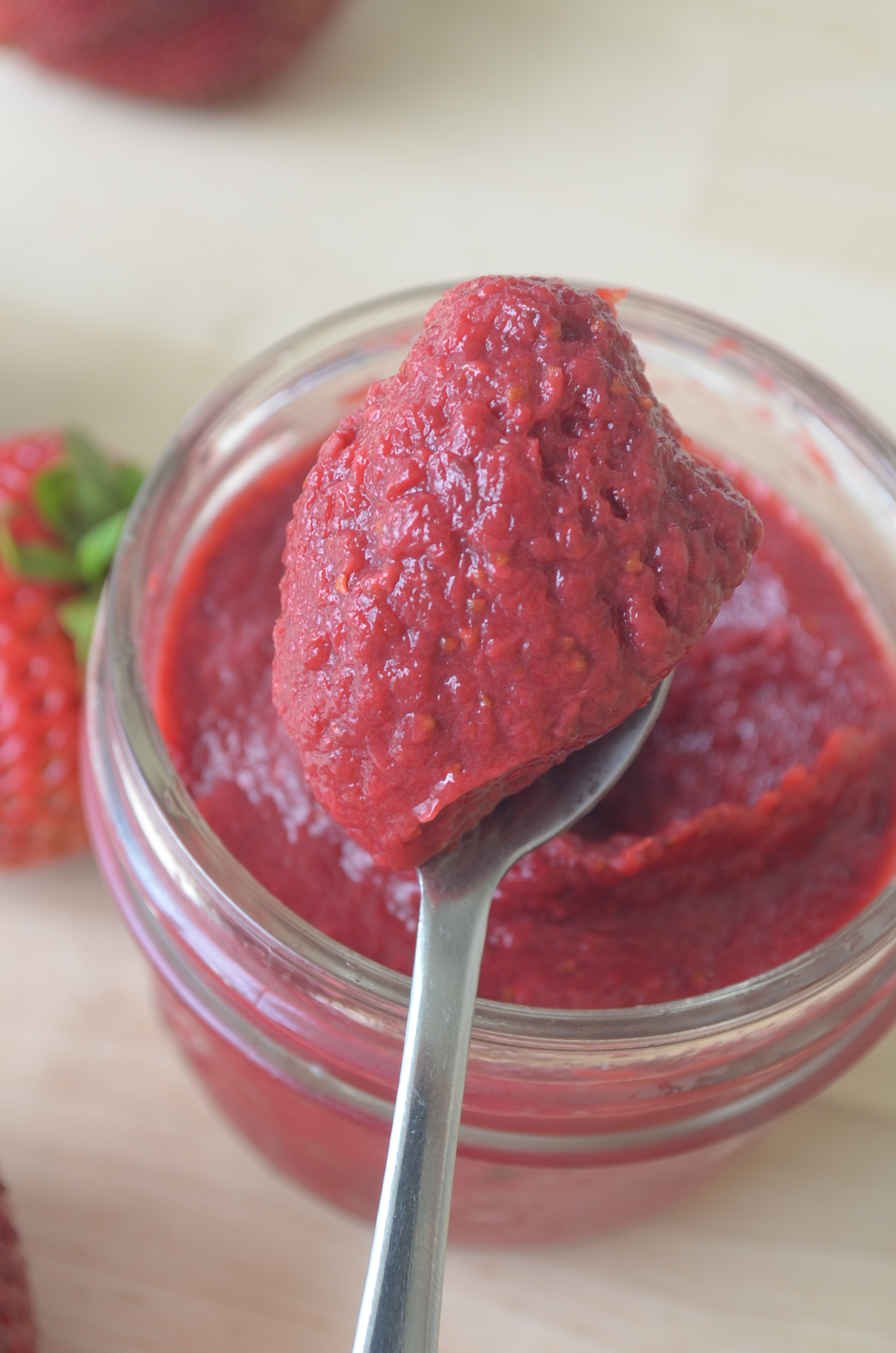 Homemade Strawberry Paste