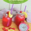 Raspberry and Dragon Fruit&nbsp;Lemonade