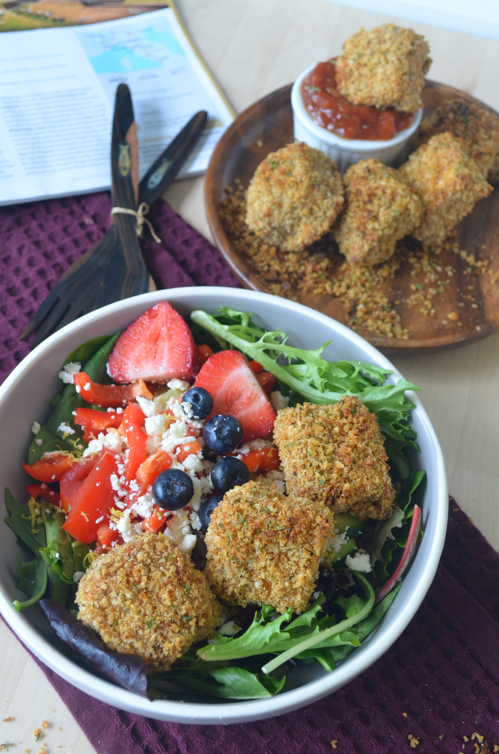 Small Batch Bake Tofu Nuggets