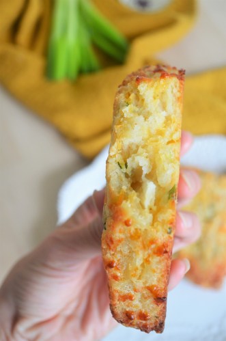 Small Batch Garlic Potato and Cheddar Cheese Scones