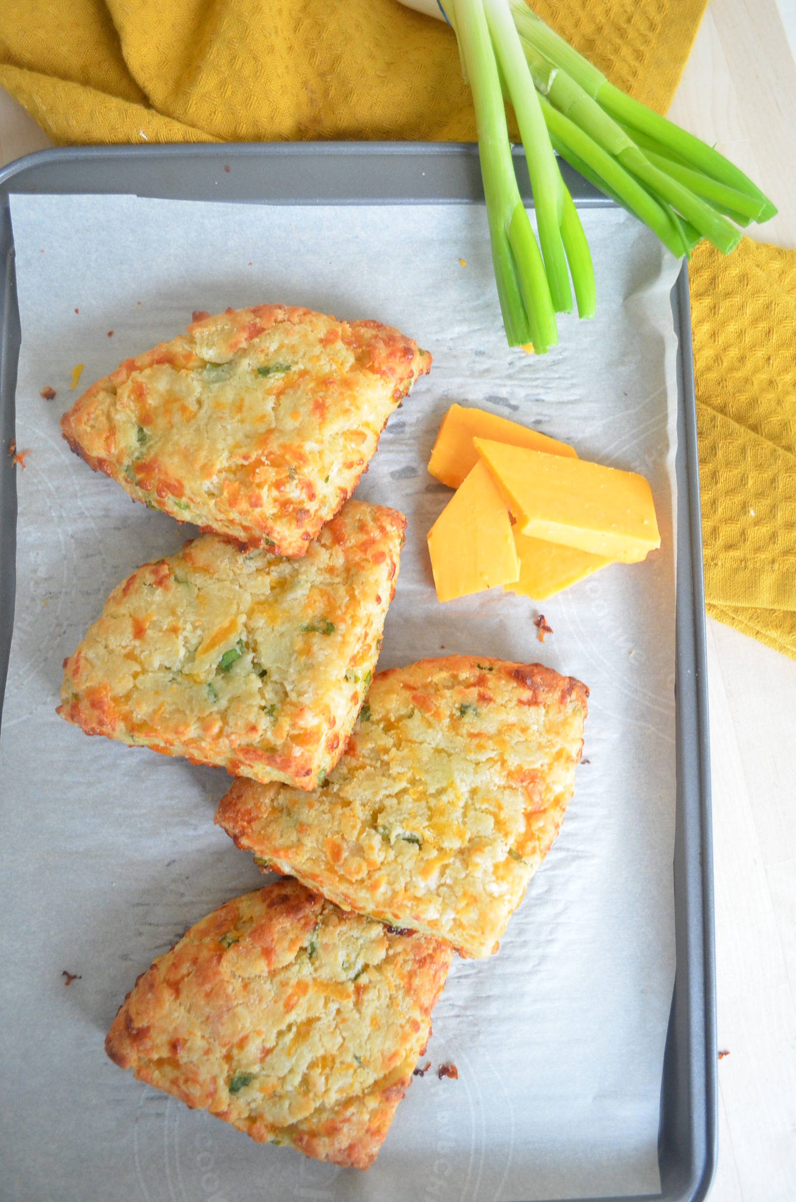 Small Batch Potato Cheddar Scones