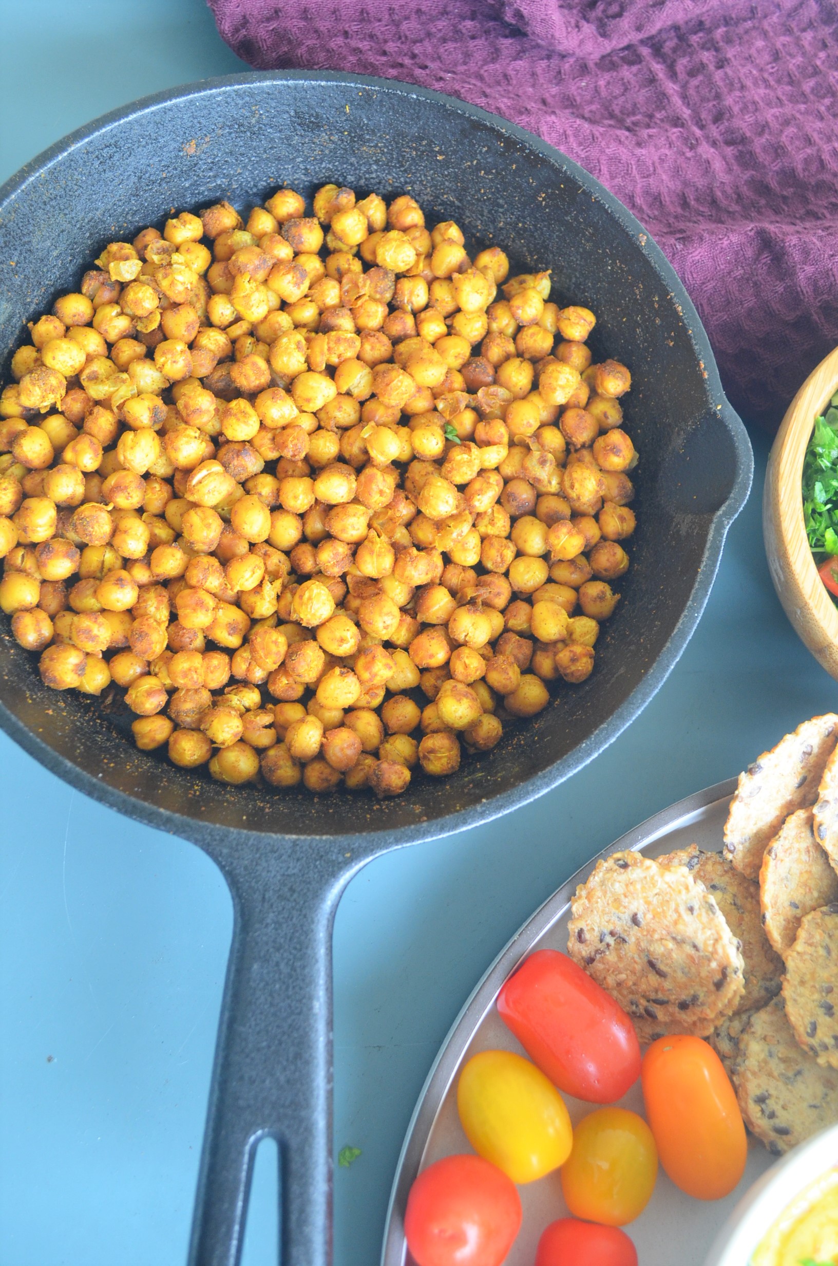 Spiced Toasted Chickpea