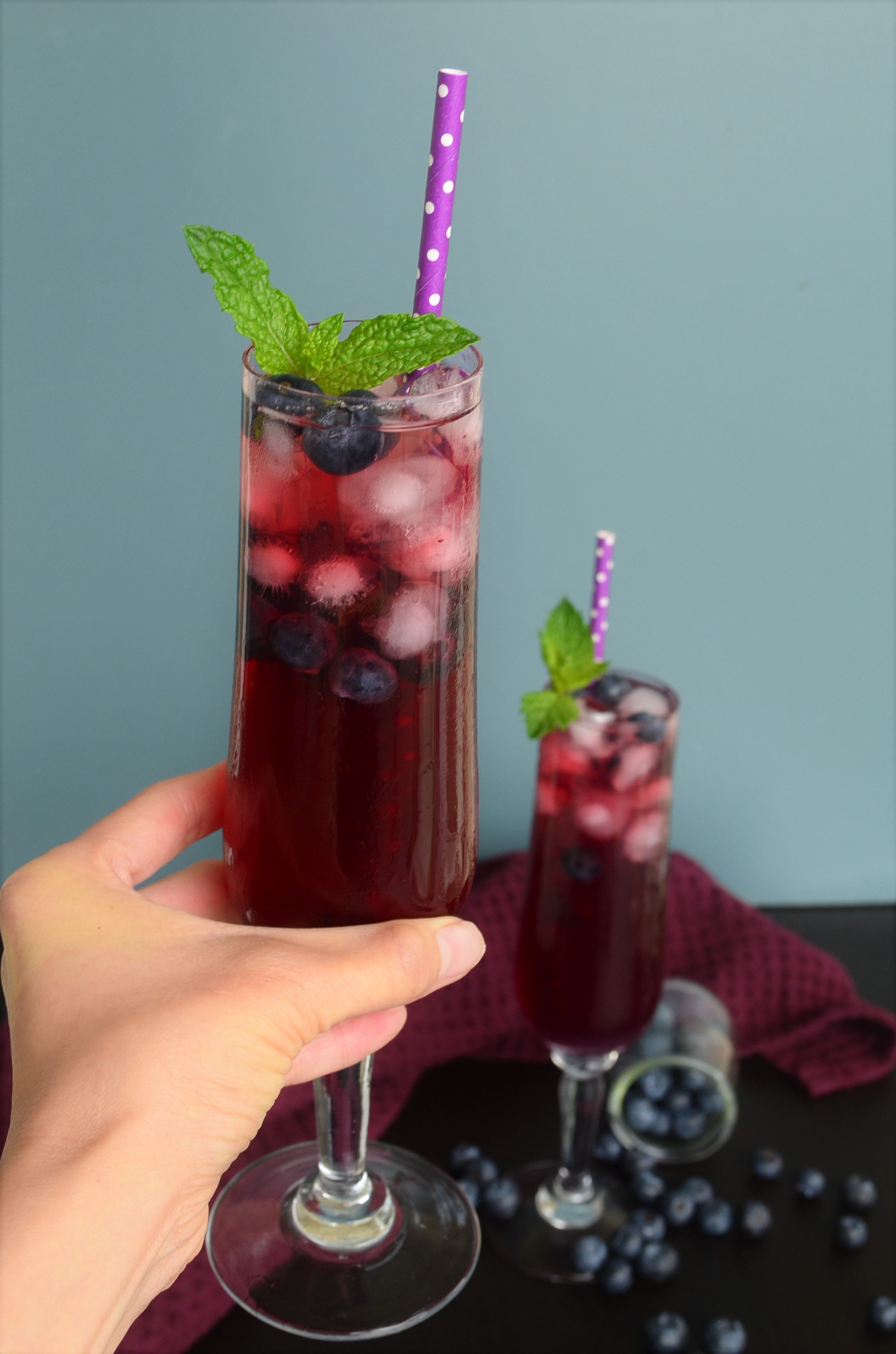 Bueberry Iced Tea
