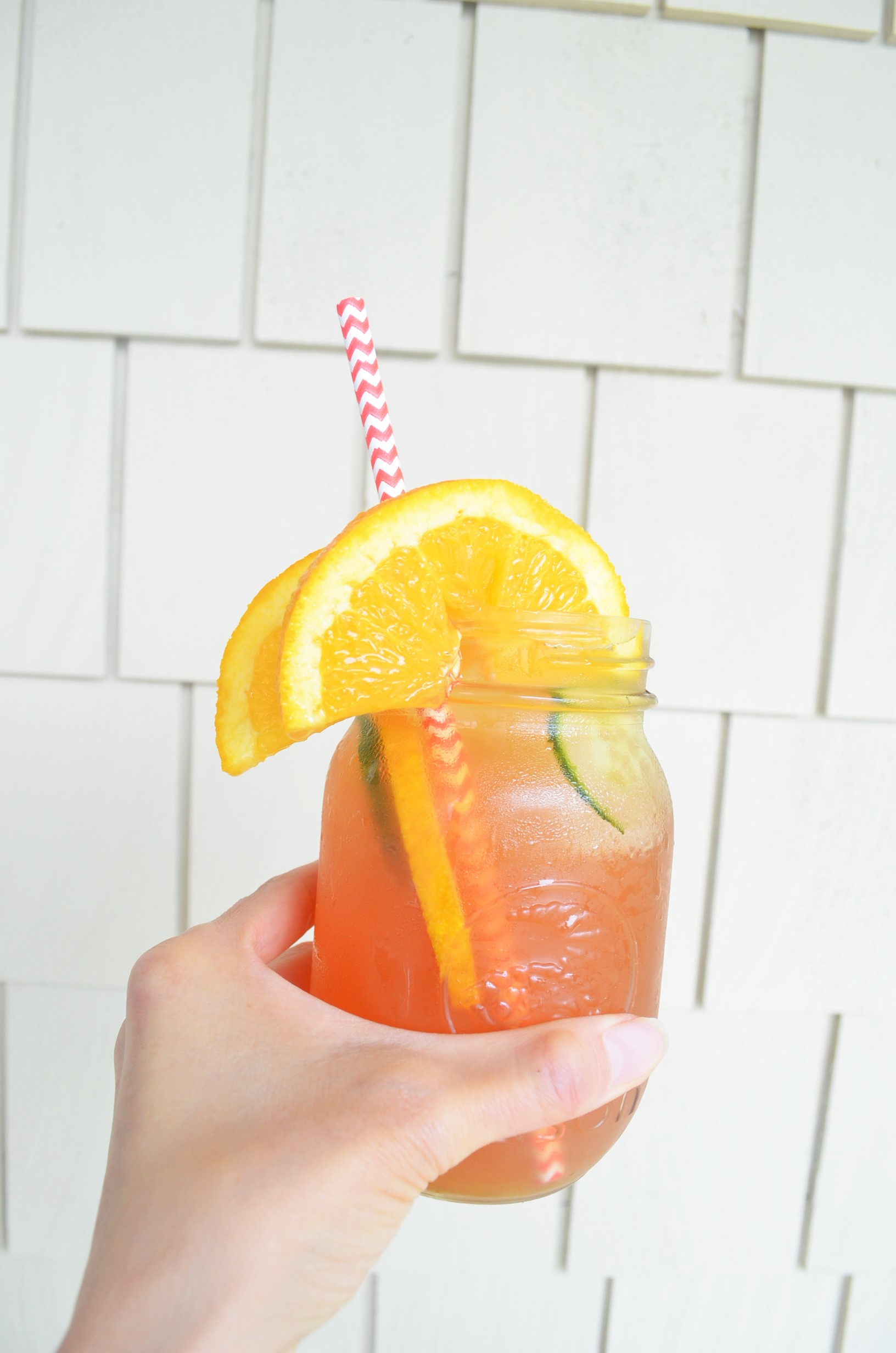 Homemade Orange Pekoe Iced Tea