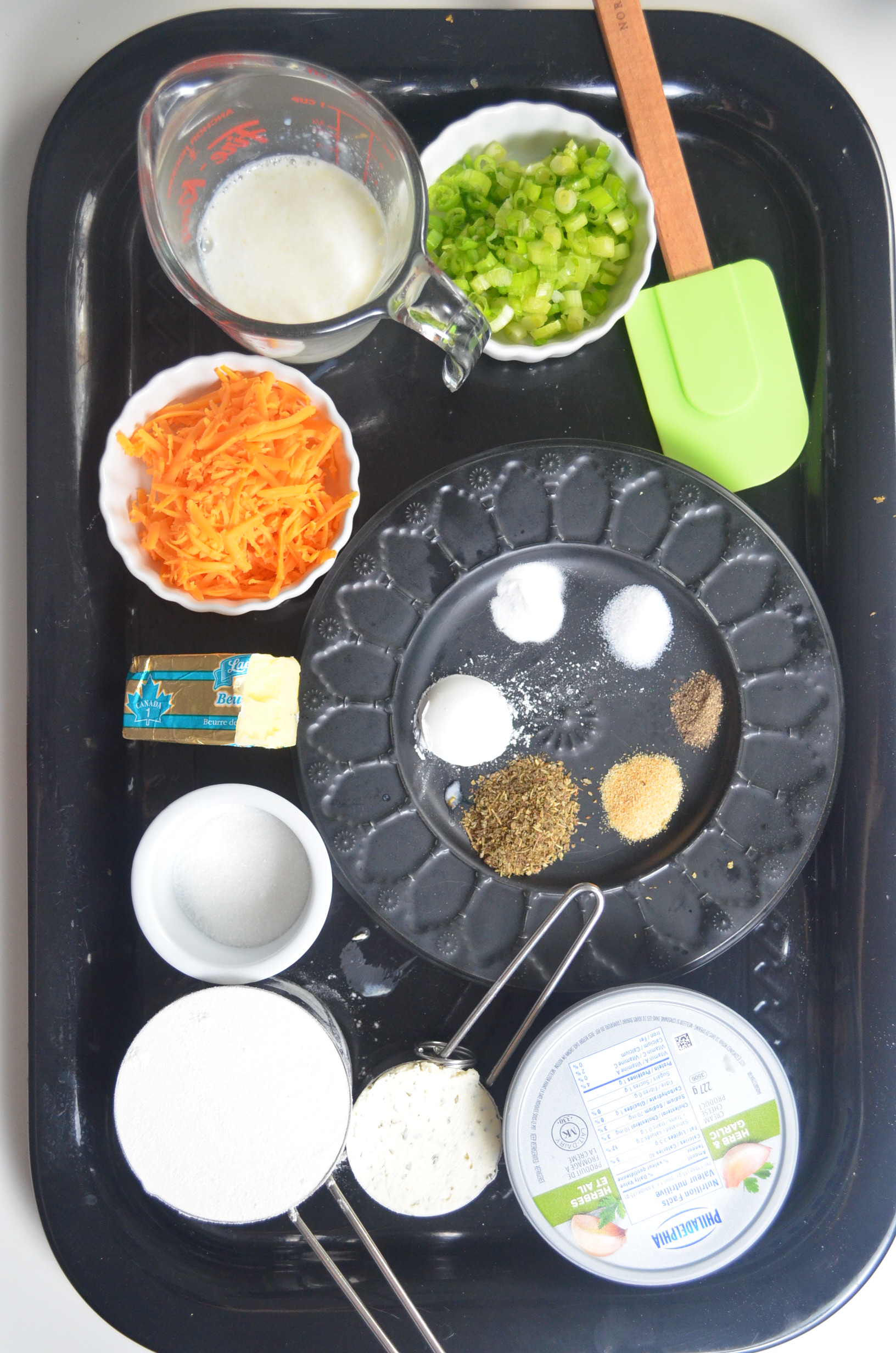 Ingredients for Surprise Egg Biscuit