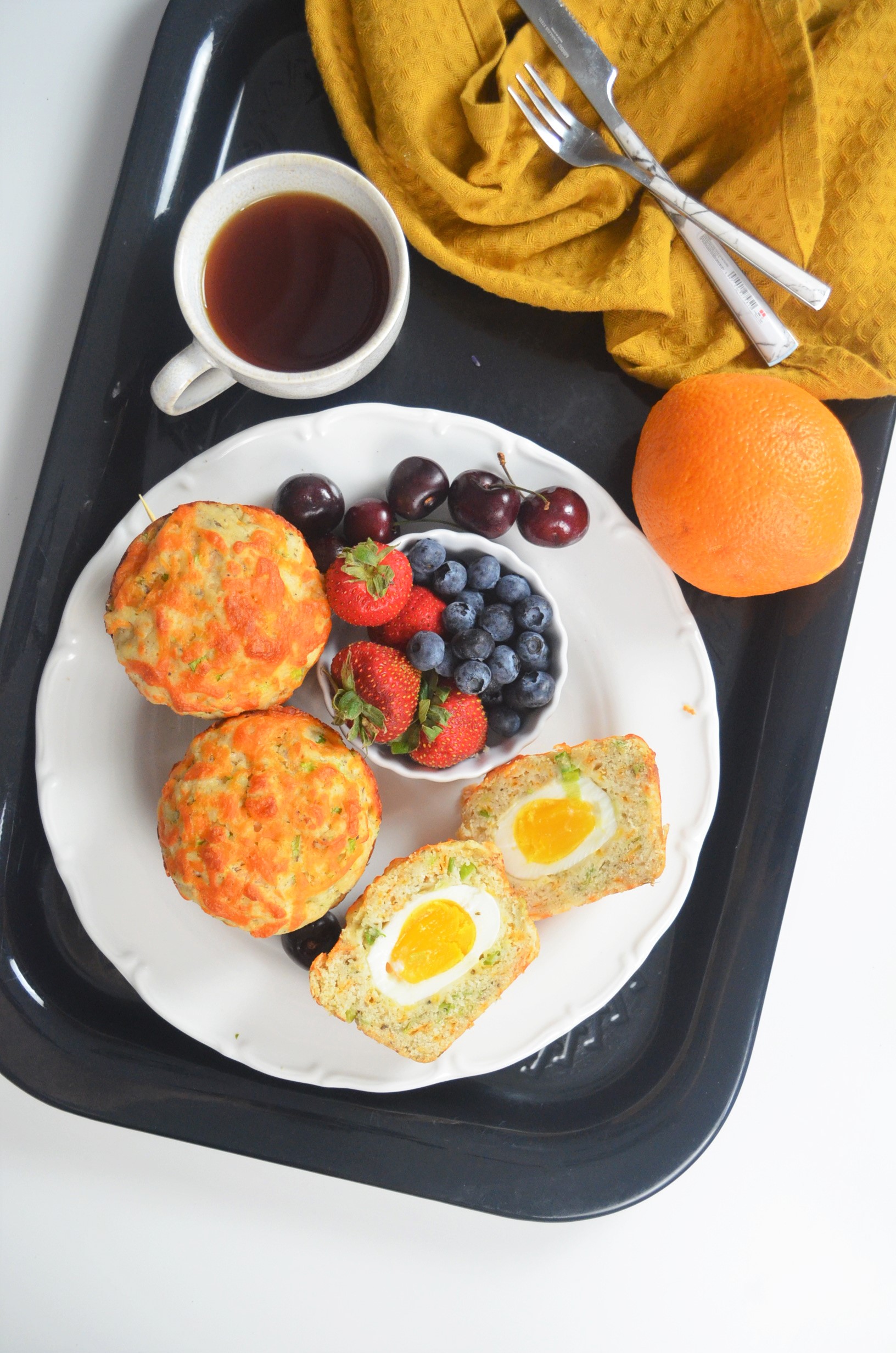 Muffin Stuffed with Egg