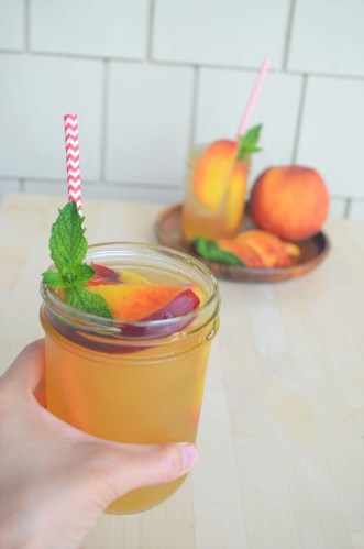 Peach Cold Brew Tea