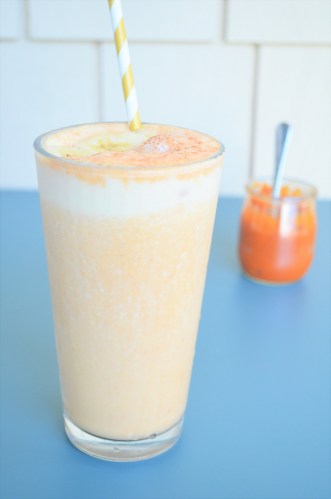 Banana Pumpkin Pie Yogurt Smoothie