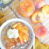Single Serve Peaches and Cream Peach&nbsp;Oatmeal