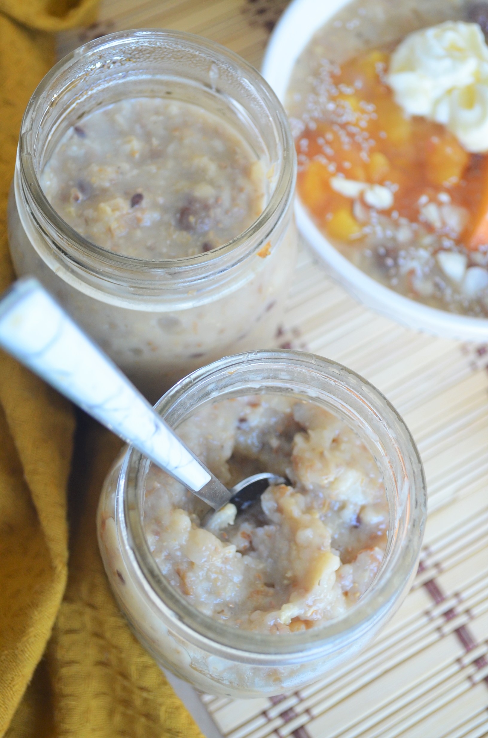 Slow Cooked Oatmeal in the Oven