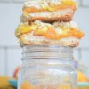 Small Batch Peach Shortbread Oats Crumb&nbsp;Bar
