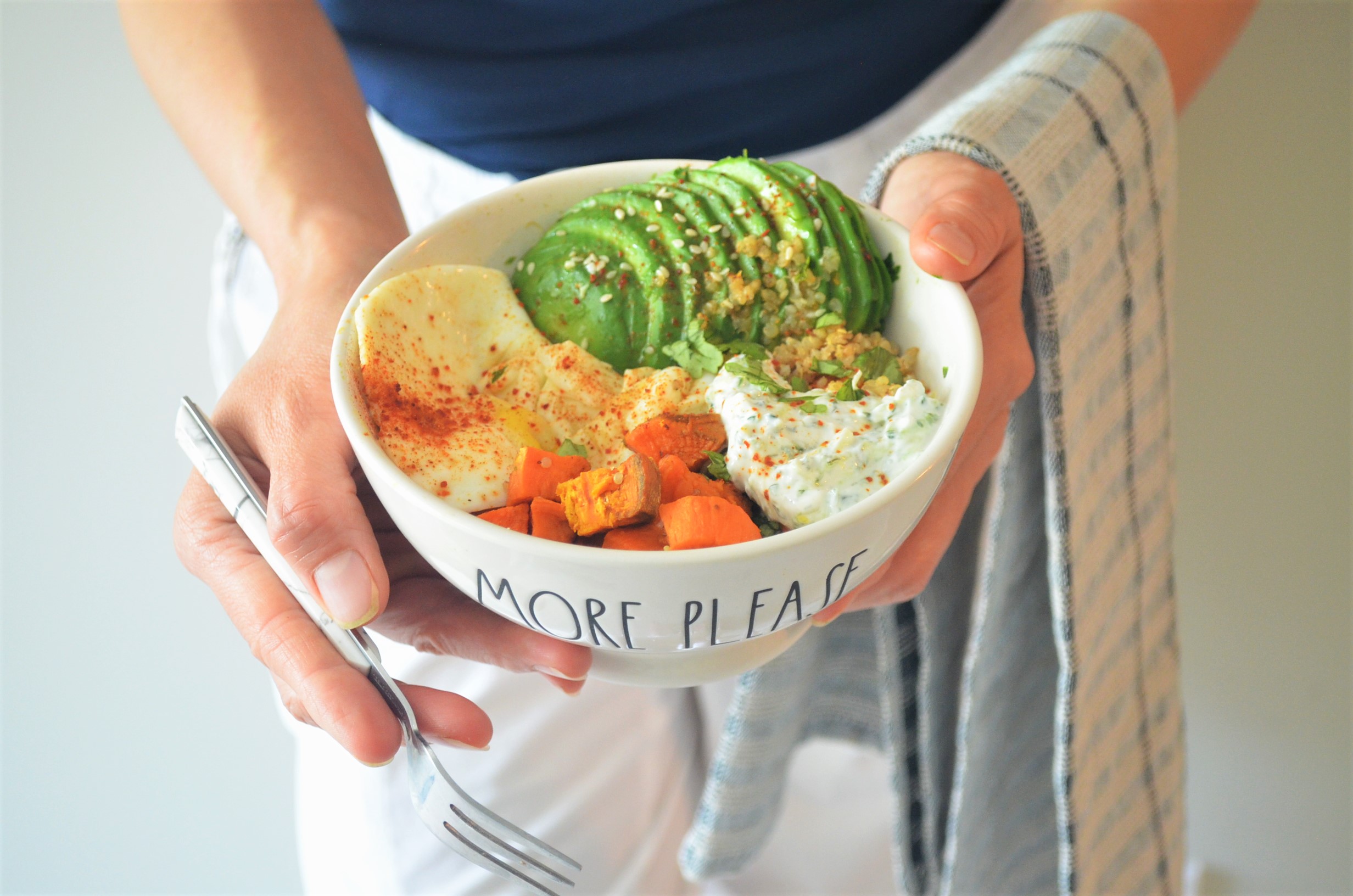Sweet Potato and Avocado Breakfast Bowl