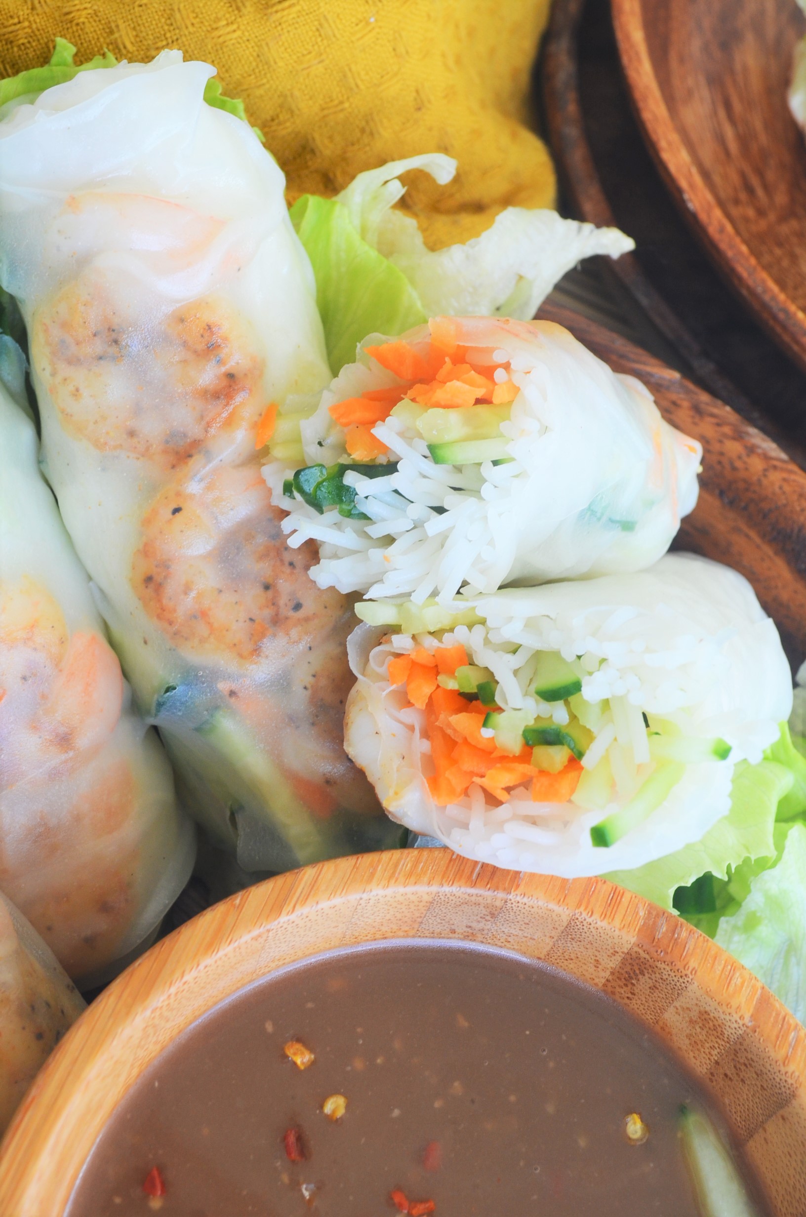 Fresh Vietnamese Spring Rolls