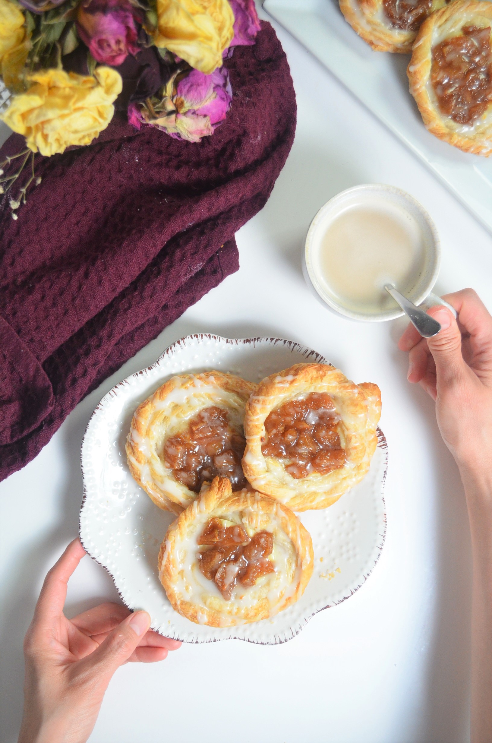 Homemade Apple Danish