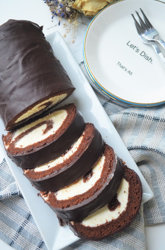 Tips in Making No Crack Chocolate Cream Cheese Swiss Roll Cake