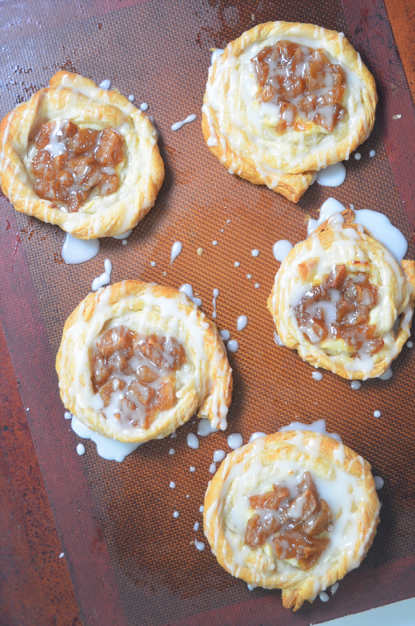 Small Batch Apple Danish