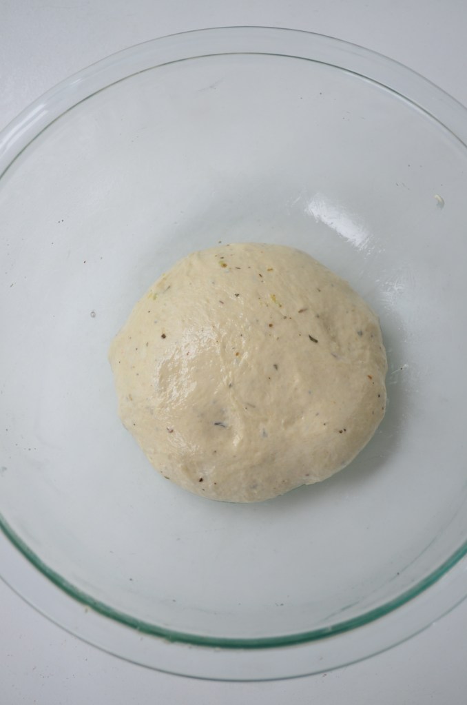  Transfer in greased bowl ready for 1st rest period of 1 hour 