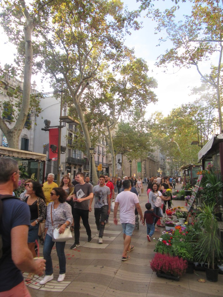 La Rambla Barcelona, Spain