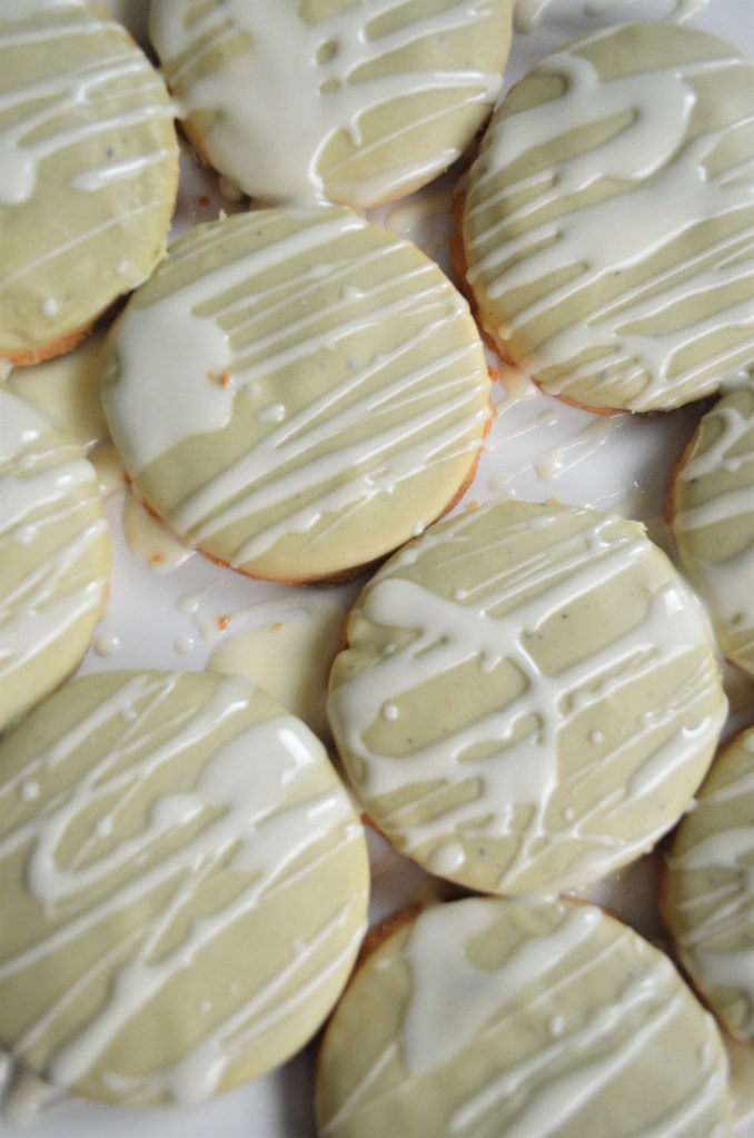 Ingredients for Matcha Glazed  Shortbread