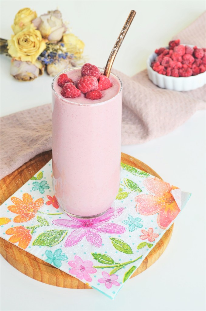 Raspberry Oat Drink
