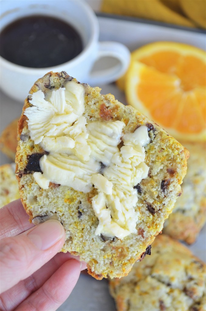 Orange Soda Scones