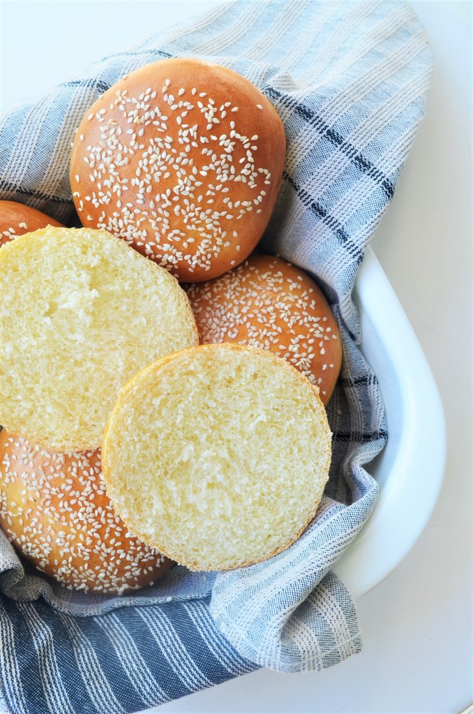 Homemade Brioche Buns